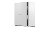 QNAP - TS-233-US - QNAP Tower NAS 2 bay ARM Cortex-A55 4C, 2 x SATA 6Gb/s 3.5"/2.5", 2GB DDR4 RAM on-board, 1 x GbE