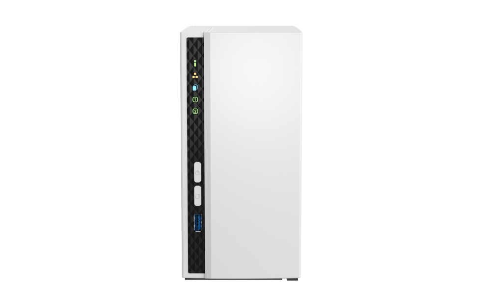 QNAP - TS-233-US - QNAP Tower NAS 2 bay ARM Cortex-A55 4C, 2 x SATA 6Gb/s 3.5