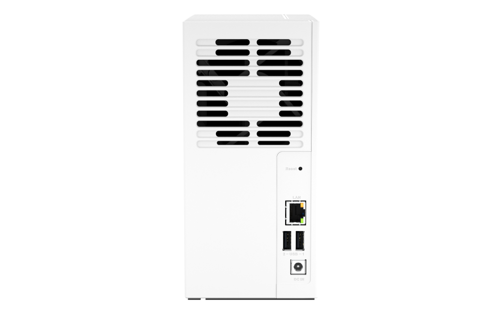 QNAP - TS-233-US - QNAP Tower NAS 2 bay ARM Cortex-A55 4C, 2 x SATA 6Gb/s 3.5