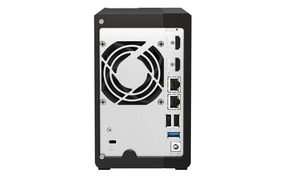 QNAP - TS-253E-8G-US - QNAP 2-Bay High-Performance desktop NAS with Intel Celeron 4-Core J6412, onboard 8GB RAM