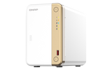 QNAP - TS-262-4G-US - QNAP 2-Bay desktop NAS, Intel Celeron N4505 dual-core processor, 4GB DDR4 SODIMM RAM