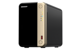 QNAP - TS-264-8G-US - QNAP TS-264 2-Bay High-Performance Desktop NAS. Intel 4C/4T Processor, burst up to 2.9GHz with 8GB DDR4 RAM On-Board