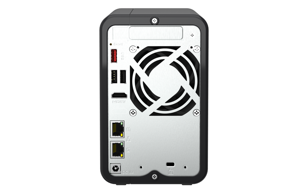 QNAP - TS-264-8G-US - QNAP TS-264 2-Bay High-Performance Desktop NAS. Intel 4C/4T Processor, burst up to 2.9GHz with 8GB DDR4 RAM On-Board