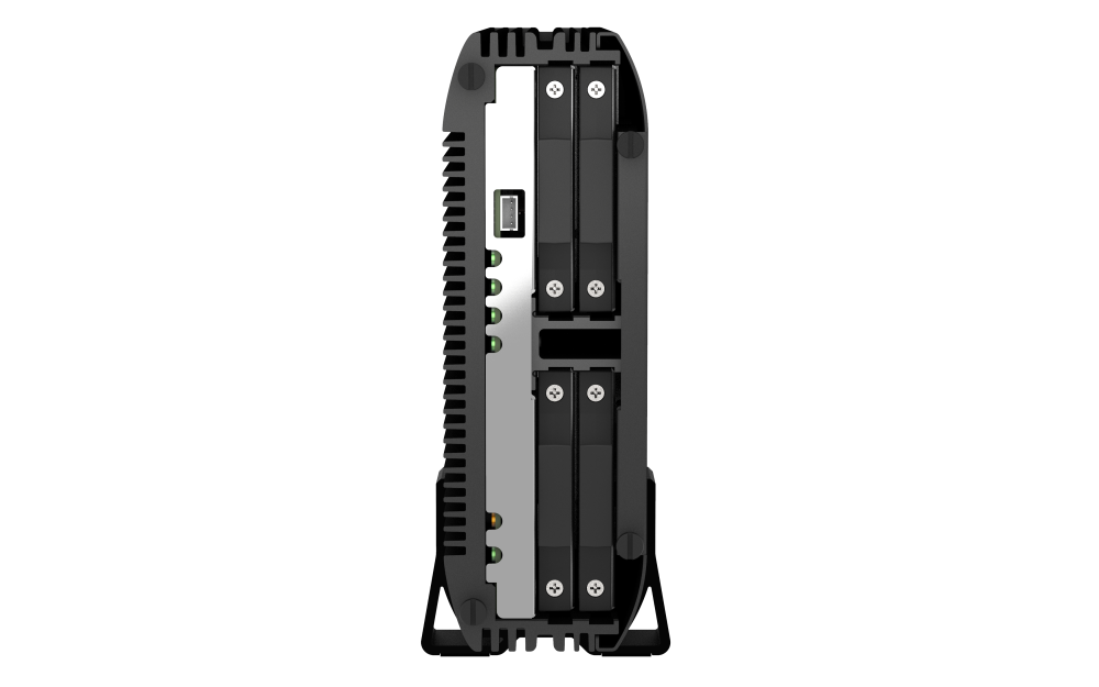 QNAP - TS-410E-8G-US - QNAP TS-410E 4-Bay fanless Desktop NAS. Intel Celeron J6412 quad-core with onboard 8GB RAM
