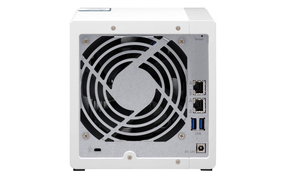 QNAP - TS-431P3-4G-US - QNAP 4-Bay High-Performance Private Cloud NAS with 2.5GbE Network. Annapurna Labs AL314 4-Core 1.7GHz Processor with 4GB RAM