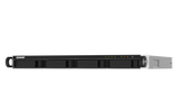 QNAP - TS-432PXU-RP-2G-US - QNAP 1U 4-Bay ARM-based 2.5G &10G NAS, Quad Core 1.7GHz, 2GB DDR3 RAM, 2 x 10GbE SFP+, 2 x GbE, Redundant Power Supply