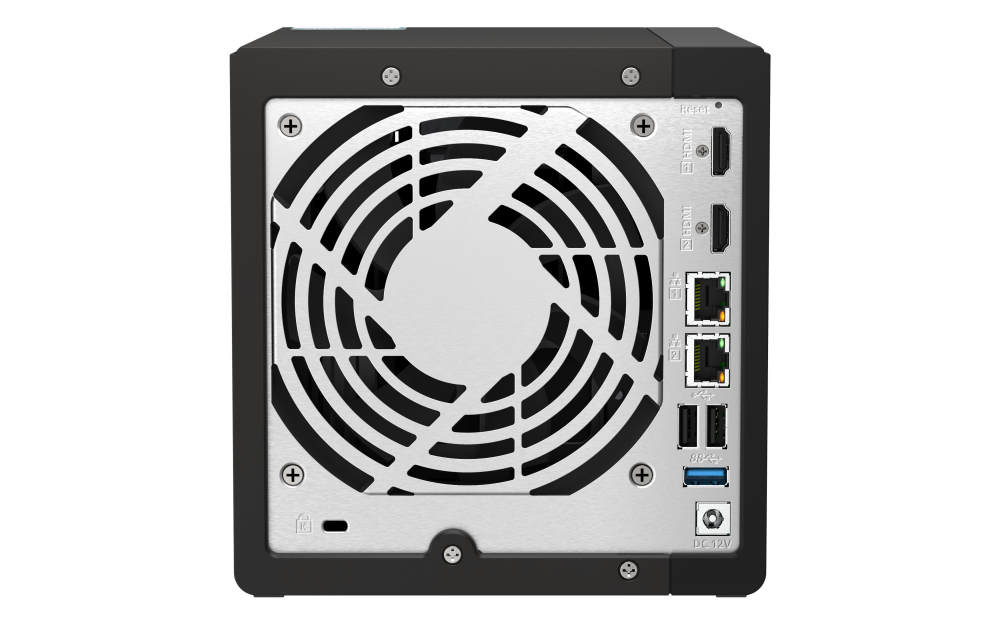 QNAP - TS-453E-8G-US - QNAP 4-Bay High-Performance desktop NAS with Intel Celeron 4-Core J6412, onboard 8GB RAM