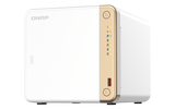 QNAP - TS-462-2G-US - QNAP 4-Bay desktop NAS, Intel Celeron N4505 dual-core processor, 2GB DDR4 SODIMM RAM