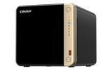 QNAP - TS-464-8G-US - QNAP TS-464 4-Bay High-Performance Desktop NAS. Intel 4C/4T Processor, burst up to 2.9GHz with 8GB DDR4 RAM