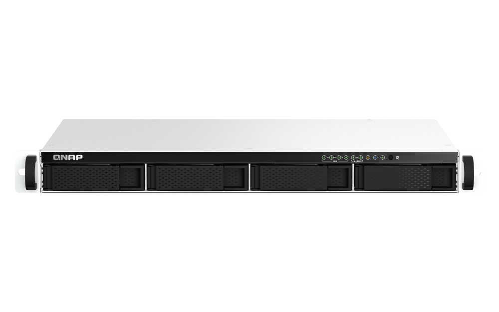 QNAP - TS-464eU-8G-US - QNAP 1U 4-bay short depth 12