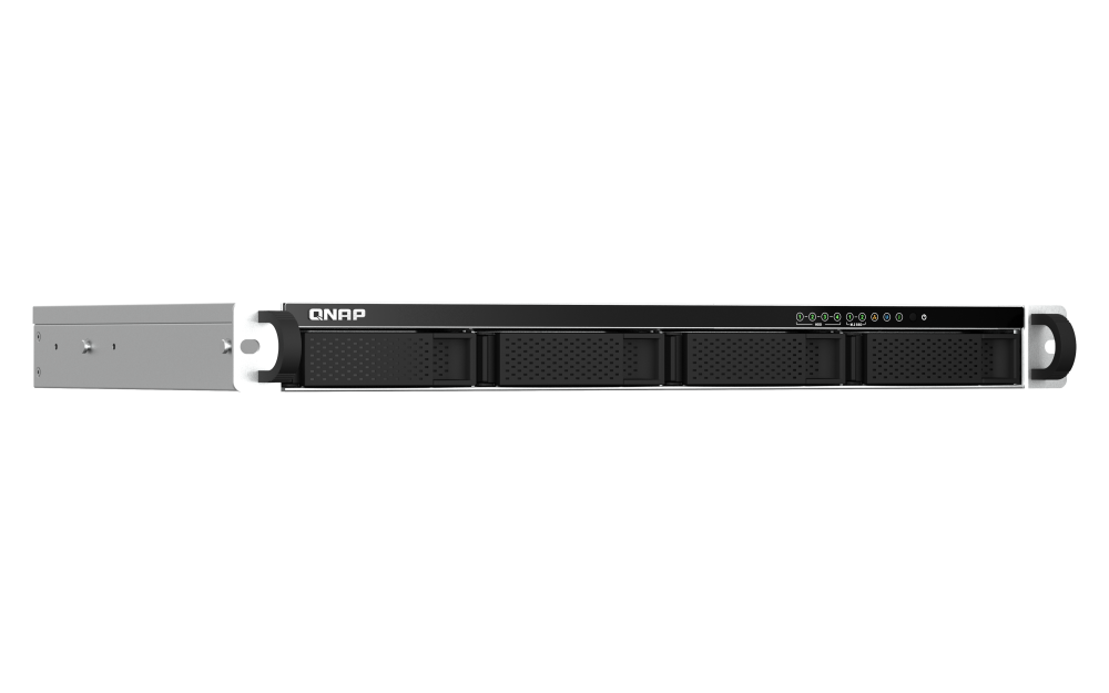 QNAP - TS-464eU-8G-US - QNAP 1U 4-bay short depth 12