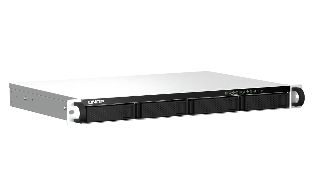 QNAP - TS-464eU-8G-US - QNAP 1U 4-bay short depth 12