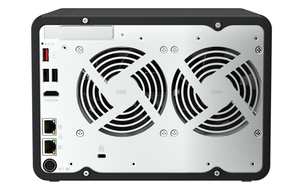 QNAP - TS-664-8G-US - QNAP TS-664 6-Bay High-Performance Desktop NAS. Intel 4C/4T Processor, burst up to 2.9GHz with 8GB DDR4 RAM