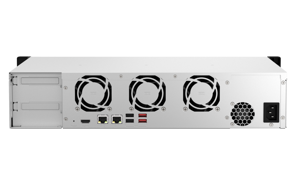 QNAP - TS-864eU-4G-US - QNAP 2U 8-bay short depth 12