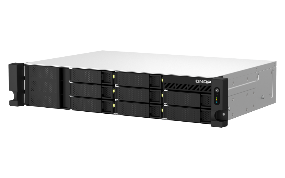 QNAP - TS-864eU-8G-US - QNAP 2U 8-bay short depth 12