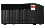 QNAP - TS-873A-8G-US - QNAP Desktop 8-bay NAS/iSCSI IP-SAN, AMD Ryzen V1000 series V1500B 4C/8T 2.2 GHz, 8GB RAM, two 2.5GbE, 10G-ready