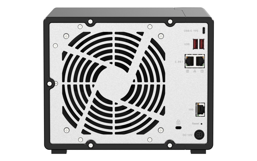 QNAP - TS-h973AX-8G-US - QNAP 9-bay Desktop NAS, AMD Ryzen V1500B 4C 8T 2.2GHz, 8GB DDR4 SODIMM