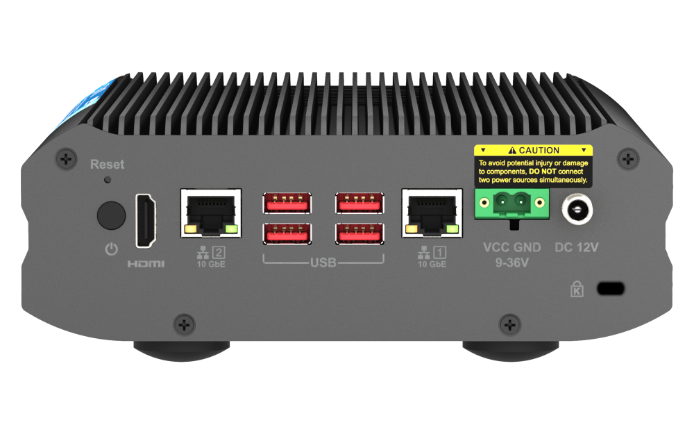 QNAP - TS-i410X-8G-US - QNAP TS-i410X 4-Bay fanless industrial NAS. Intel Atom x6425E quad-core burst up to 3.0 GHz with onboard 8GB RAM