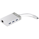 TRENDNET - TUC-ETGH3 - USB-C to Gigabit Ethernet Adapter + USB Hub
