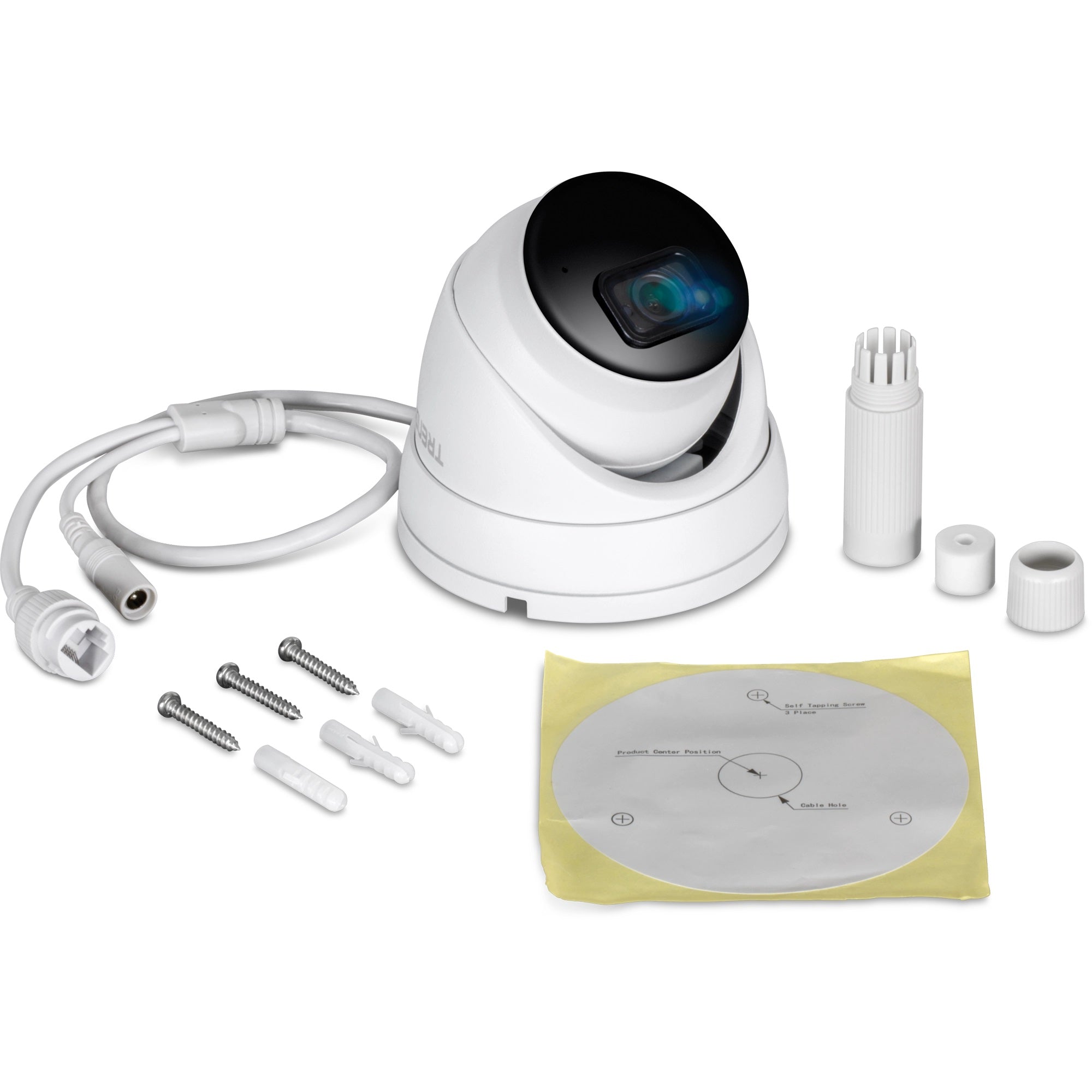 TRENDNET - TV-IP1515PI - Indoor / Outdoor 5 MP PoE Day/Night Dome Network Camera