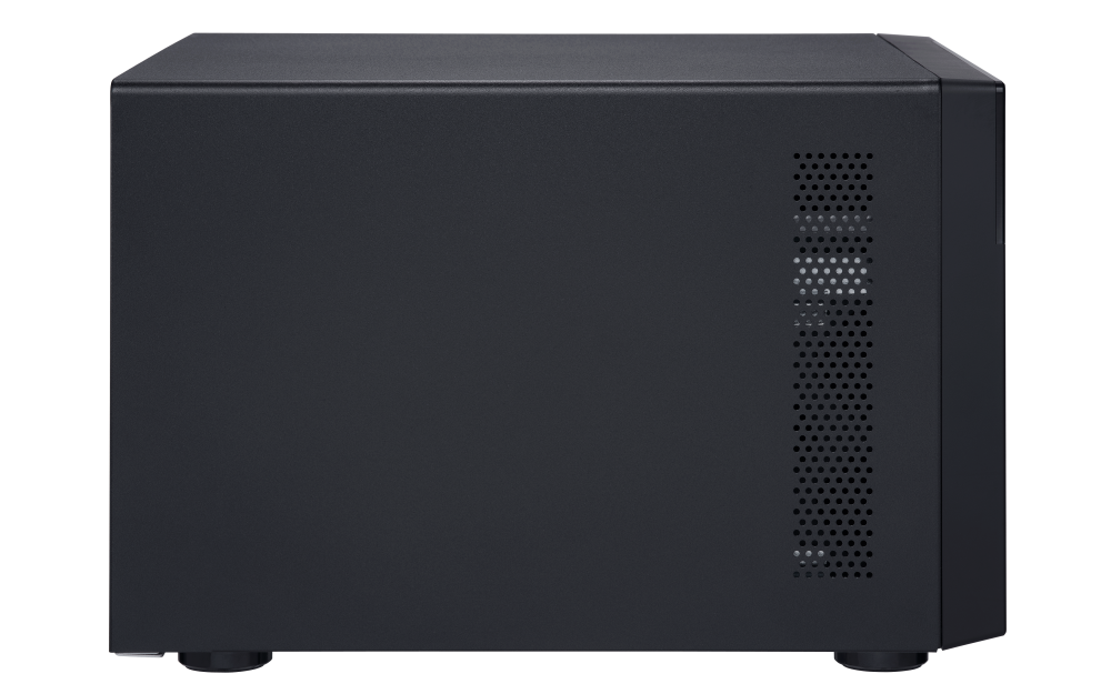 QNAP - TVS-672XT-i3-8G-US - QNAP Ultra-High Speed 6 Bay Thunderbolt 3 NAS. Intel Core i3 4-core Processor, 8GB DDR4 RAM