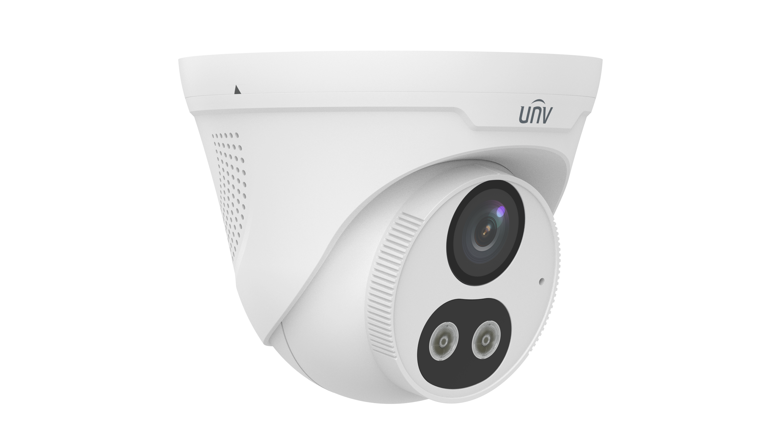 UNV - UAC-T142-ACF28LM-DL - 2MP Dual Light Analog 2-Way Talk Turret 2.8mm