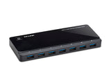 TP-Link - UH720 - UNKETA 7PORT USB 3.0 HUB 2 PERP POWER 12V/4A POWER ADAPTER INCLUDED