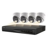 Hikvision - EKI-K41T44H - KIT 4K NVR 4CH 1TB 4TR 4MP 2.8M