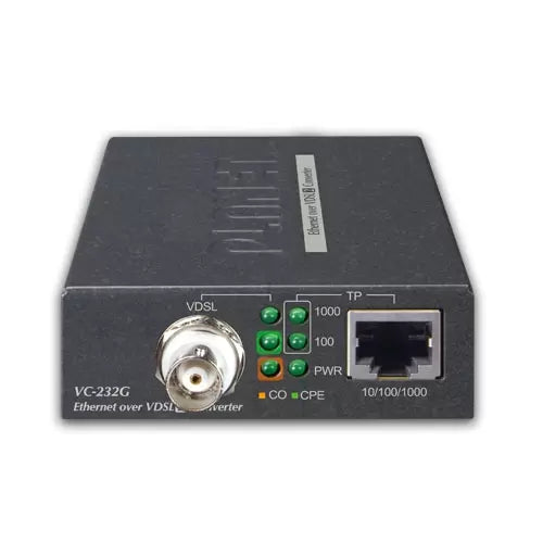 PLANET - VC-232G - 1-Port 10/100/1000T Ethernet over Coaxial Converter