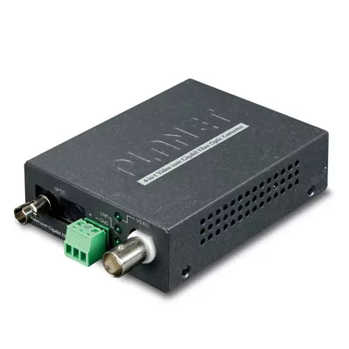 PLANET - VF-101G-KIT - 1-Channel 4-in-1 Video over Gigabit Fiber Bundle Kit (VF-101G-T + VF-101G-R)