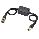 SECO-LARM - VG-1C12YQ - 4-in-1 Ground Loop Isolator, Compatible with TVI, CVI, AHD, and Analog signals, reduces ground loop interference, built-in surge protection, BNC terminals, passive operation