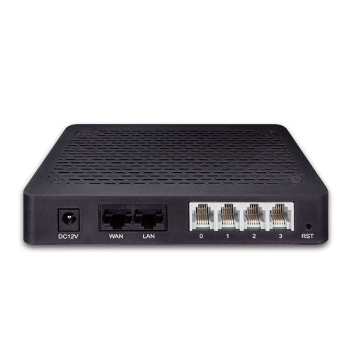 PLANET - VGW-420FS - 4-Port SIP VoIP Gateway (4*FXS): IETF SIP 2.0, T.38/T.30, STUN/Outbound Proxy