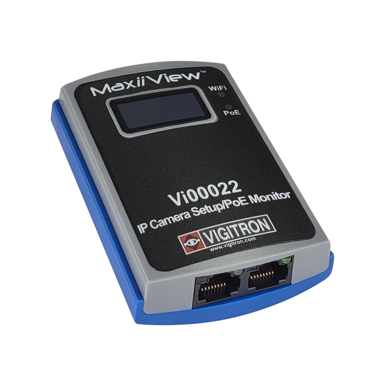 Vigitron - Vi00022 - MaxiiView WiFi IP Camera Setup & 30W PoE Test Tool
