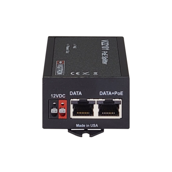 Vigitron - Vi22101 - MaxiiPower™ IEEE802.3af PoE splitter, 12DVC @ 12W output