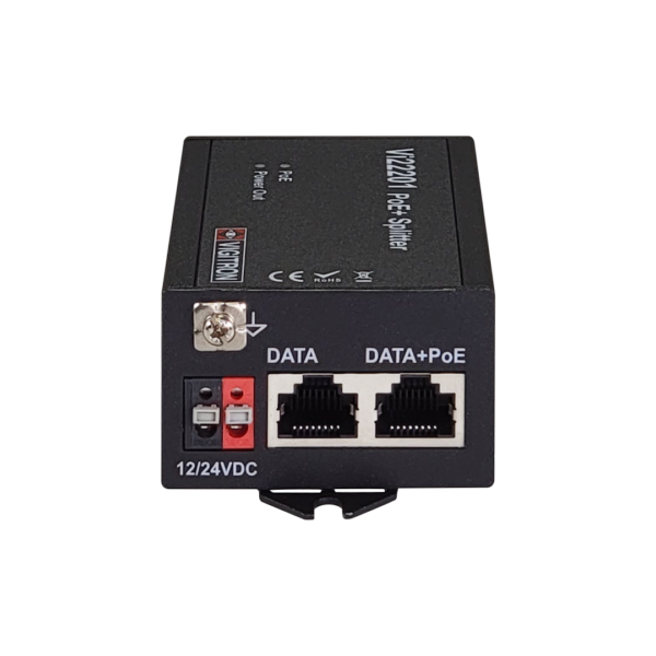 Vigitron - Vi22201 - MaxiiPower™ IEEE802.3af/at PoE splitter 12/24VDC @ 24W output