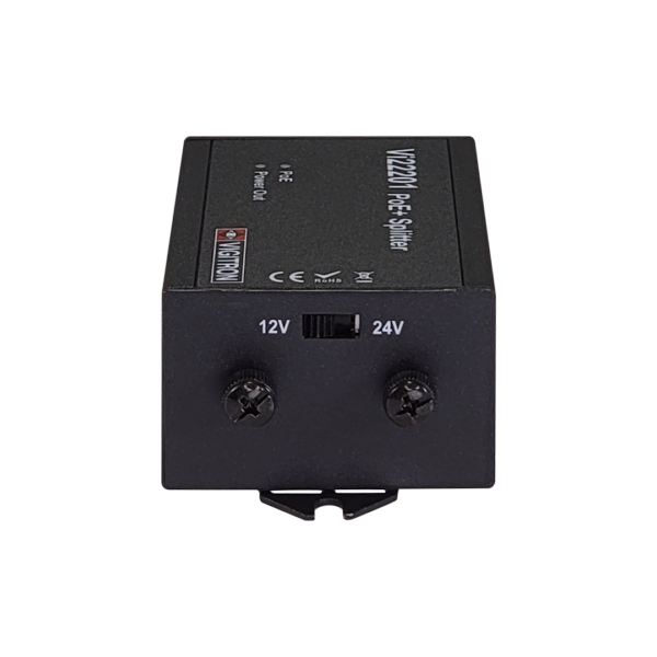 Vigitron - Vi22201 - MaxiiPower™ IEEE802.3af/at PoE splitter 12/24VDC @ 24W output