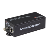 Vigitron - Vi2601 - 1-Port MaxiiPower Ethernet Extender over Coax, af/at 30W Midspan w/built-in power supply