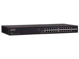 Vigitron - Vi30128 - 28-Ports GbE/10GbE L2+/L3 Static Route DHCP Managed PoE Switch