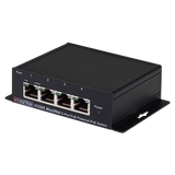 Vigitron - Vi3205 - 5-Port MaxiiNet PoE Powered PoE Switch, Extended Coax Uplink