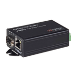 Vigitron - Vi5001 - 1-Port MaxiiFiber™ 10/100 Ethernet Media Convertor, af/at 30W PSE, Requires 48-57VDC ps or 12VDC w/o PoE