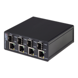 Vigitron - Vi5004 - 4-Port MaxiiFiber 10/100 Ethernet Media Converter, Requires 12VDC / 3A PS or Optional Vi0014 Power Supply