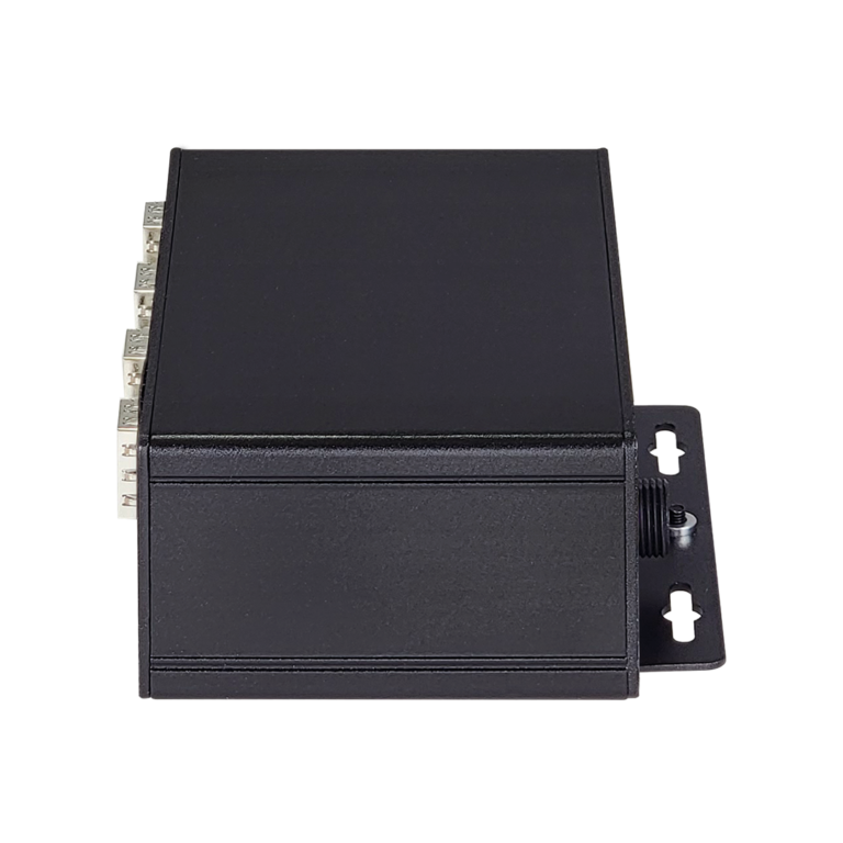 Vigitron - Vi5004 - 4-Port MaxiiFiber 10/100 Ethernet Media Converter, Requires 12VDC / 3A PS or Optional Vi0014 Power Supply