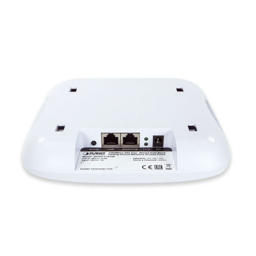 Planet - WDAP-C7210E - 1200Mbps 802.11ac Wave 2 Dual Band Ceiling-mount Wireless Access Point