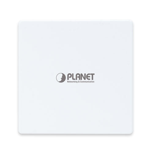 Planet - WDAP-W1200E - 1200Mbps 802.11ac Wave 2 Dual Band In-wall Wireless Access Point, 802.3at PoE PD, 3 10/100/1000T LAN