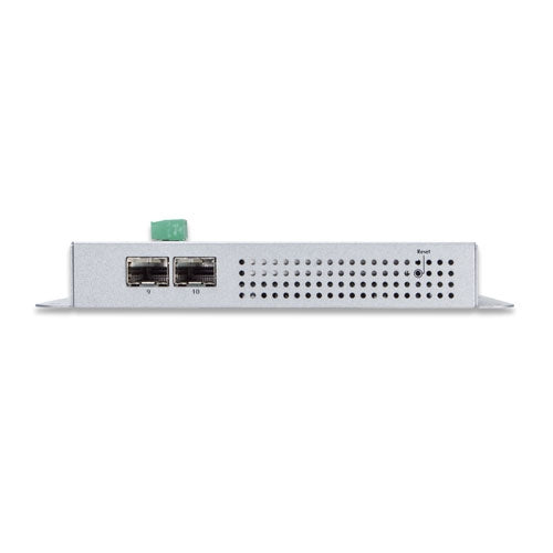 Planet - WGS-4215-8T2S - IP30, IPv6/IPv4, 8-Port 1000TP + 2-Port 100/1000F SFP Wall-mount Managed Ethernet Switch (-40 to 75 C)