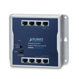 Planet - WGS-810 - IP30 Industrial 8-Port 10/100/1000T Wall-mount Gigabit Switch
