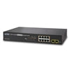 PLANET - WGSD-10020HP - IPv6 Managed 8-Port 802.3at High Power PoE Gigabit Ethernet Switch + 2-Port SFP (150W)