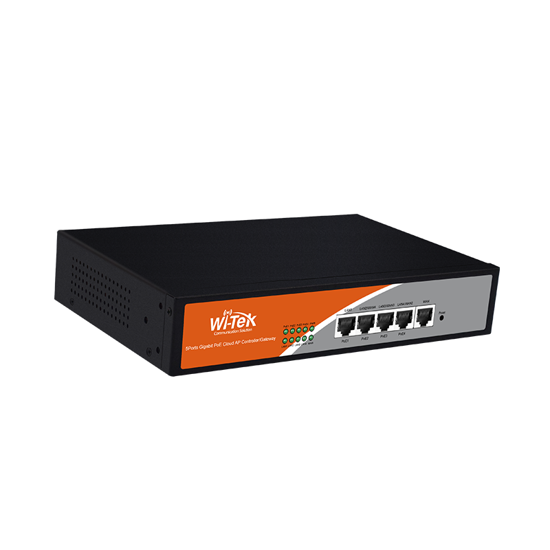 Wi-Tek - WI-AC105P - Wireless AP Controller with  4 Gigabit PoE Ports