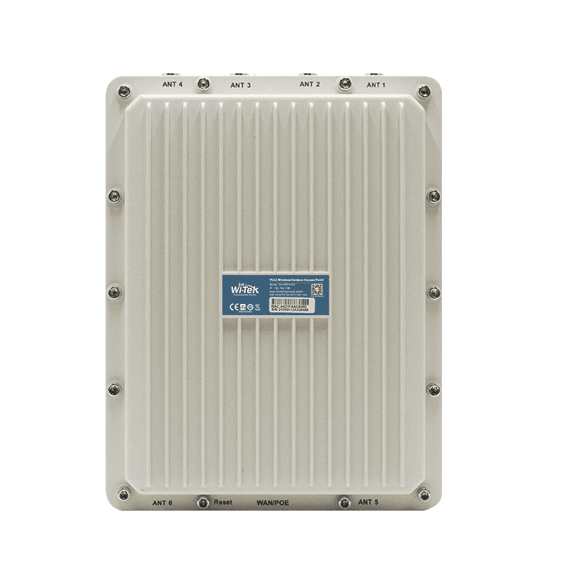 Wi-Tek - WI-AP518AX - Ultra-Fast Wi-Fi 6 Speeds: Simultaneous 1148Mbps on 2.4 GHz and 2402Mbps on 5 GHz totals 3550Mbps Wi-Fi speeds