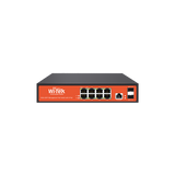 Wi-Tek - WI-PMS310GF-Alien - 8GE+2SFP managed 24V-48V Auto-detect PoE Switch
